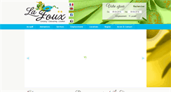 Desktop Screenshot of camping-lafoux.com